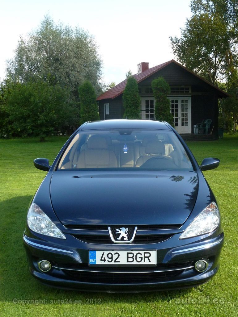 peugeot 607 2 2 hdi 98kw auto24 lv airbag sensor light